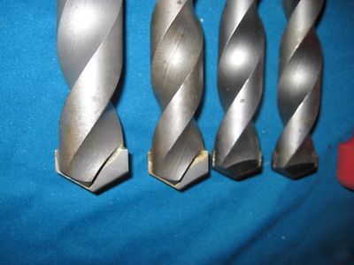 4 carbide tipped percussion bits 7/16 hex shank 23.5