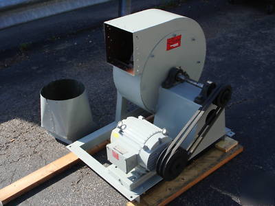 Cyclone industrial blower w/u.s. electrical motor 7.5HP