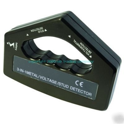 Led 3 in 1 - 240V ac wire voltage stud metal detector