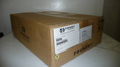 New brocade foundry FLS624 layer 3 access switch, brand 