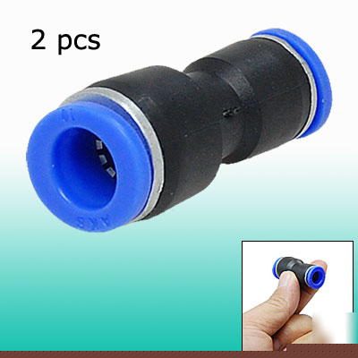 Push in fitting pneumatic pipe adapter 10MM to 8MM