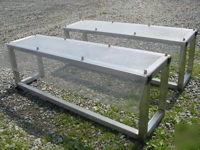 Sneeze guard plexiglass food guard lot of 2