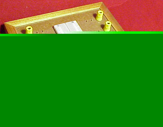 Solderless proto breadboard w binding posts