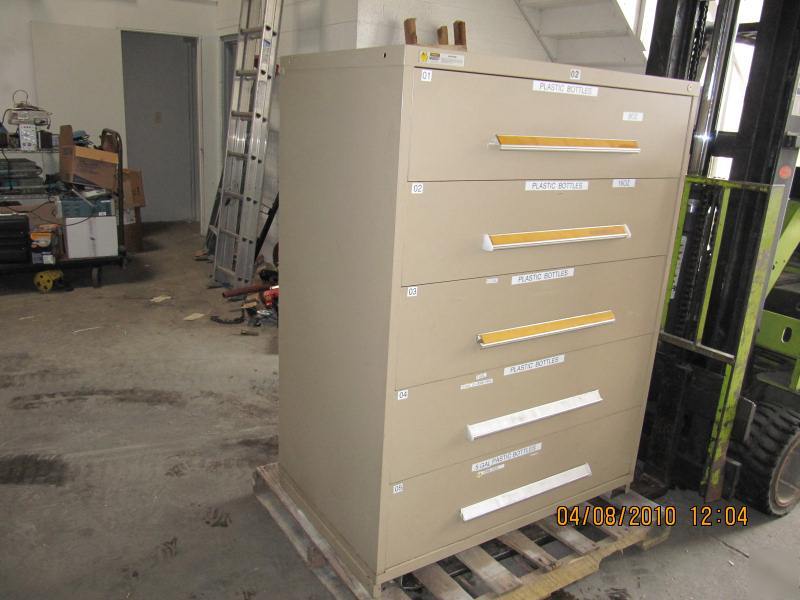 Vidmar extra wide version / 45â€ RP3508AL 5 drawer
