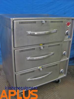 Wells food warmer 3 drawer model rw-3