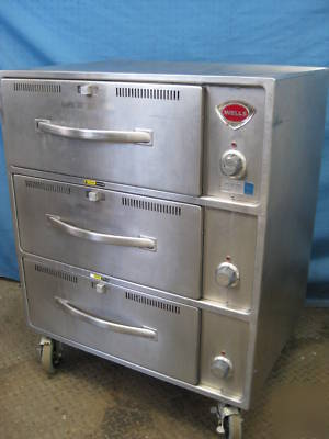 Wells food warmer 3 drawer model rw-3