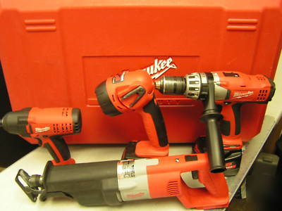 Milwaukee combo kit --- 18V lithium ion - 0920-24 