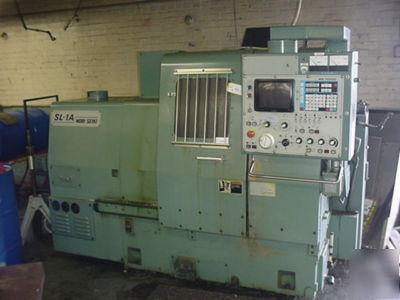 Mori seiki sl-1A cnc lathe turning center-slant bed