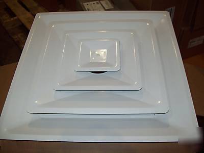 New krueger 1400 square diffuser 24 x 24 lot of 2