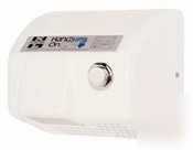 Push button lexan hand dryer - ho-bl