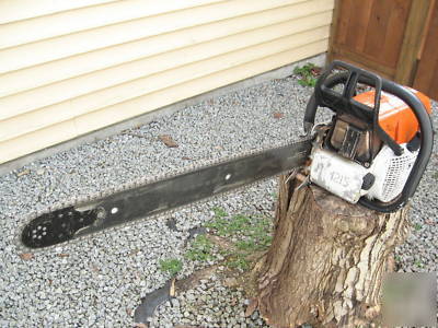 Stihl MS660 magnum chainsaw 28