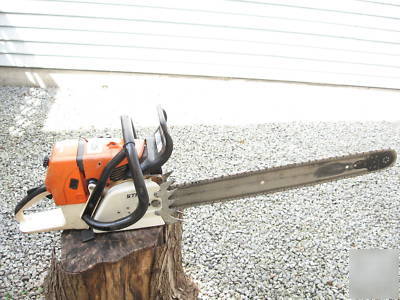 Stihl MS660 magnum chainsaw 28