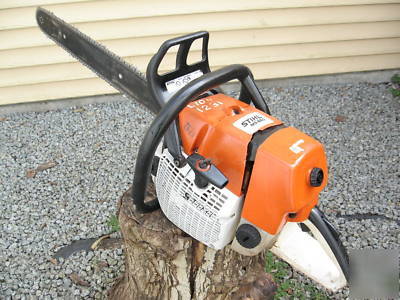 Stihl MS660 magnum chainsaw 28