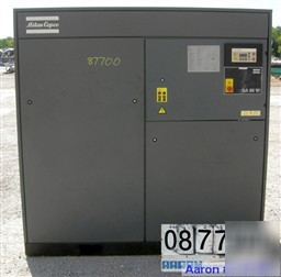 Used: atlas copco stationary rotary screw compressure,