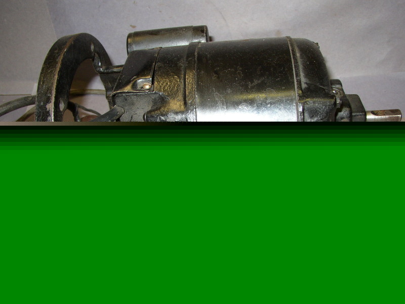 Vintage sunbeam 1/5HP electric motor 2 shaft odd frame