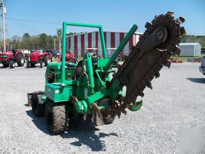 2004 vermeer RT450 ride on trencher 