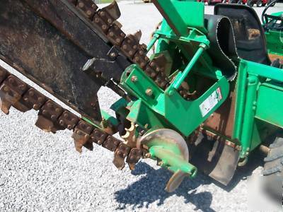 2004 vermeer RT450 ride on trencher 