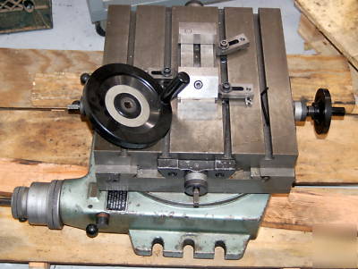 Advance cross slide rotary table 15