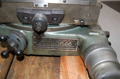 Advance cross slide rotary table 15