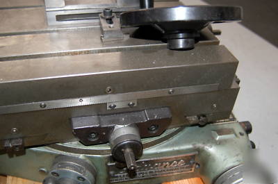 Advance cross slide rotary table 15