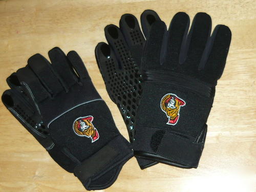 2 pair lg ottawa senators mechanic work gloves