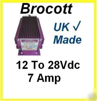 Dc to dc converter, transformer - 12 to 28 vdc - 7 amp
