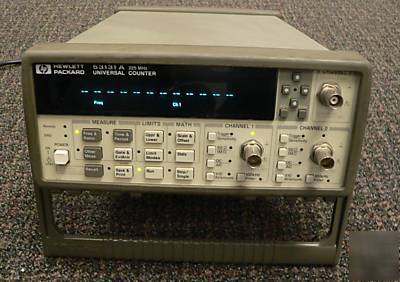 Hp 53131A universal counter, 225MHZ, option H05