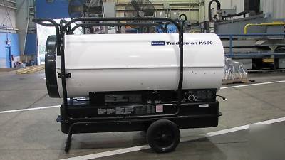 L.b. white tradesman K650 portable kerosene heater