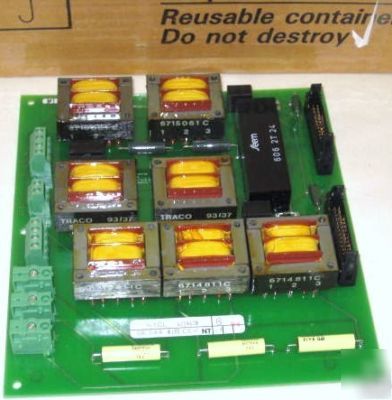 Merlin gerin pca R1CL 202-0380-06 6714618-2A power pcb