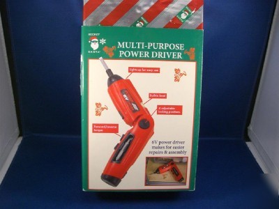 New multi-purpose 6V power driver tool 