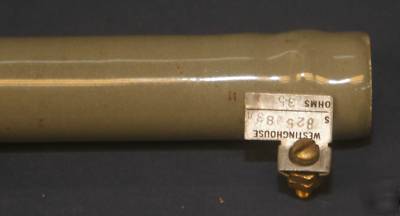 Nos power resistor vintage ceramic westinghouse 35K ohm