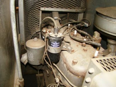 Onan generator on a trailer