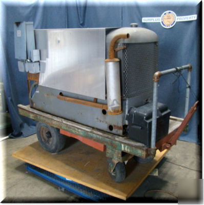 Onan generator on a trailer
