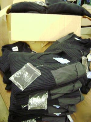 Police issued duty sweaters, reinforced stitching
