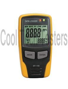 Pro temp & humidity datalogger with display & usb