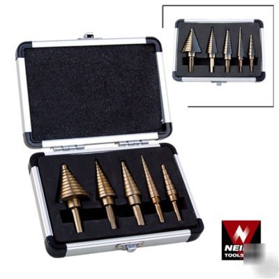 Step drill set metric or english--your choise