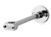 Tands brass wall bracket assembly w/ wall mount 12IN
