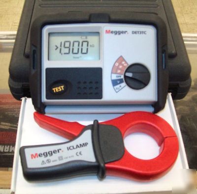 Megger DET3TC earth tester and iclamp combo kit