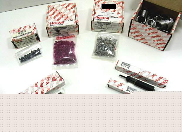 New helicoil mixed lot thread repair tools & inserts 
