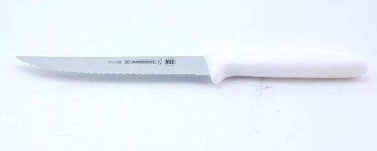 1 tramontina wavy edge slicer knives white handle nsf 
