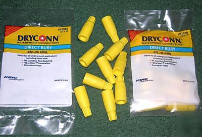20 dryconn 31556 direct bury waterproof connectors