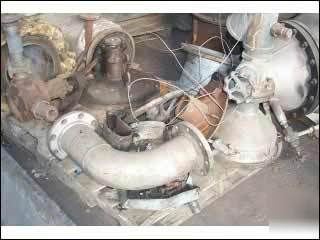 21.6 sq ft luwa thin film evaporator system, 31...