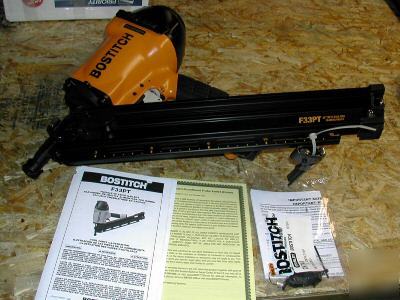 Bostitch nail gun clip head stick nailer 35 degree