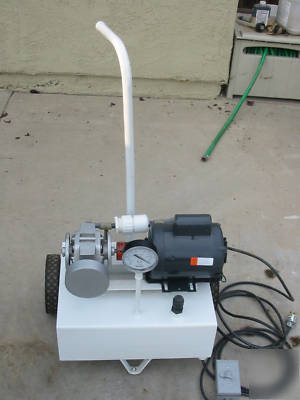 Complete dairy goat milking machine
