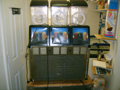 Cornelius ice peak triple bowl frozen beverage machine