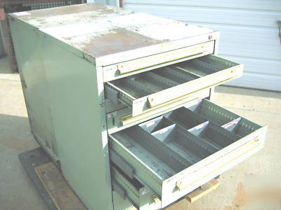 Equipto 7 drawer tool storage cabinet vidmar tooling 