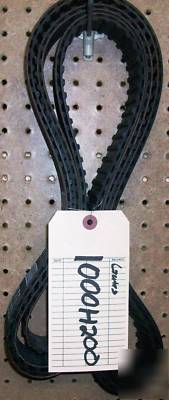 Gates 1000H200 powergrip industrial timing belts lot 