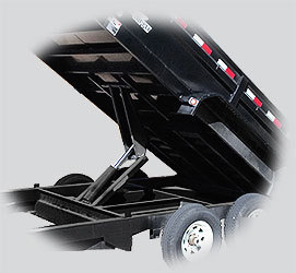 New complete dump trailer hoist kit - free shipping 