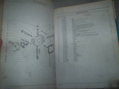 Oliver 1365 1370 tractor & cockshutt parts catalog 1977