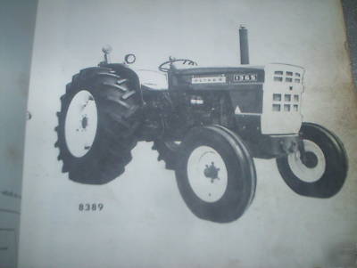 Oliver 1365 1370 tractor & cockshutt parts catalog 1977